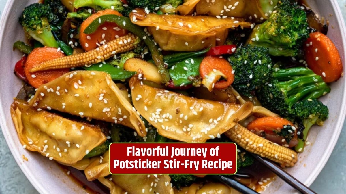 Potstickers, Stir-Fry, Asian Flavors, Dumplings, Fusion Cuisine, Culinary Journey,