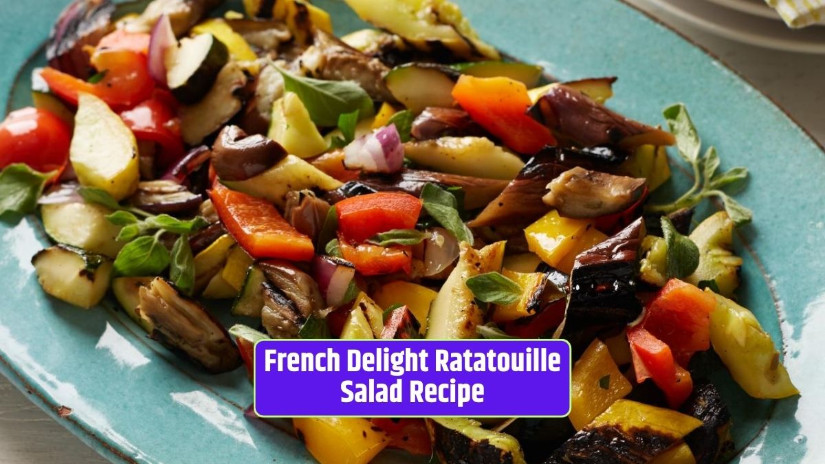 French Salad, Mediterranean Flavors, Vegetable Delight, Light and Wholesome, Plant-Based, Fresh Herbs,