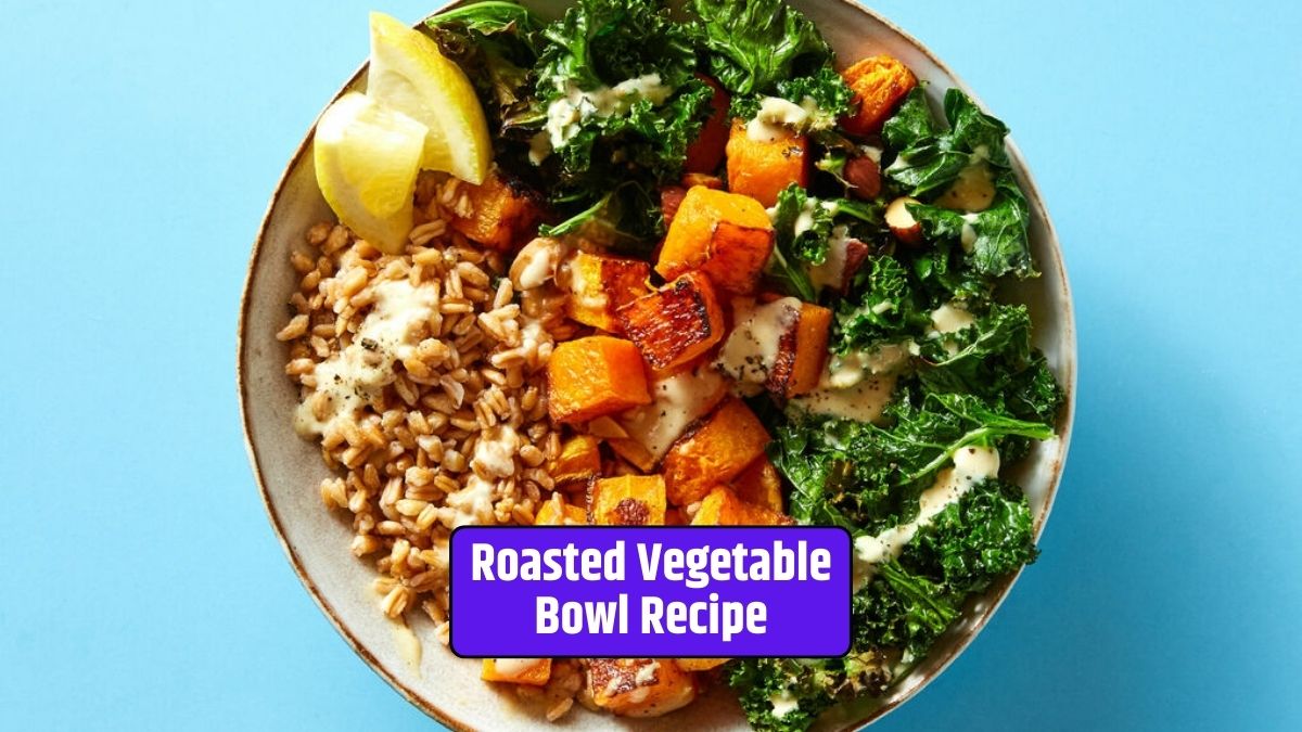 Roasted Vegetable Bowl, Quinoa, Healthy Meal, Customizable, Nutritional Benefits, Wholesome Flavor,