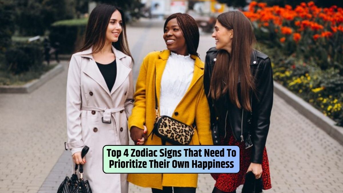 zodiac signs, happiness, self-care, well-being, balance, joy, authenticity, emotional resilience, generosity, personal fulfillment, cosmic journey, compassionate connections,