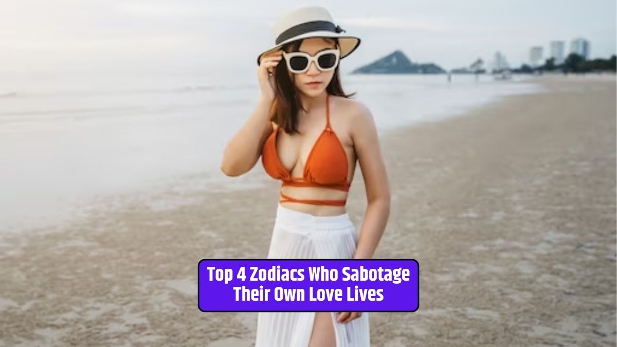 Love sabotage, zodiac signs, relationship challenges, self-awareness, emotional vulnerability, open communication, astrological profiles, self-discovery in love,