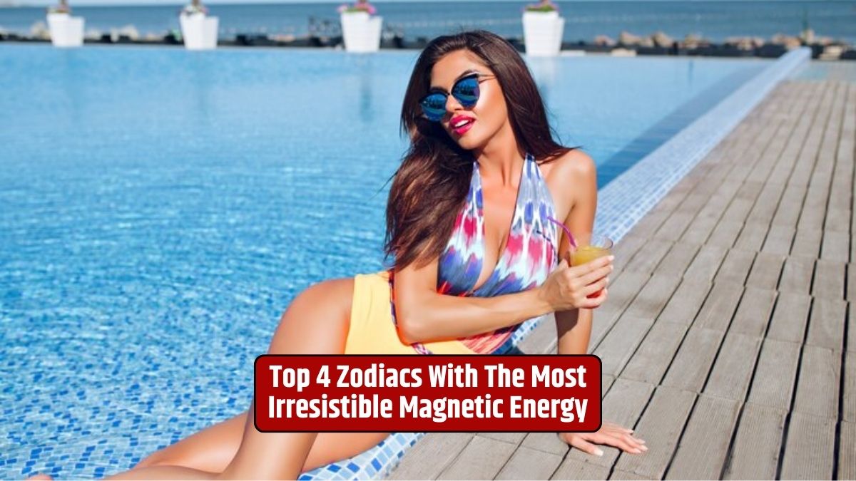 Magnetic zodiac signs, Irresistible energy, Astrology attraction, Charismatic personalities, Zodiac aura,